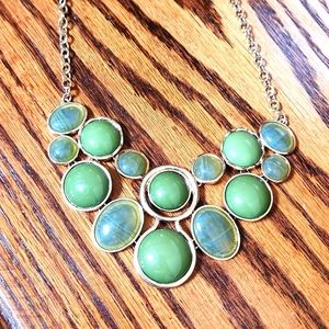 New York & Company Green necklace